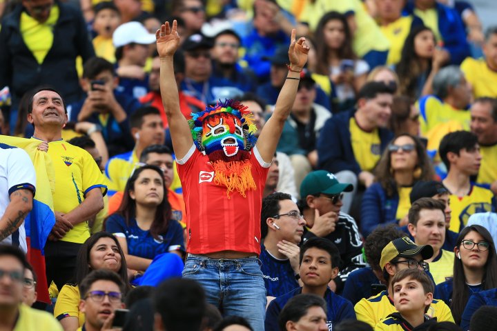 Ecuador supporters