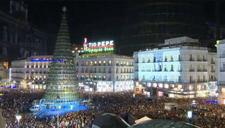 Alumbrado navideño Puerta del Sol