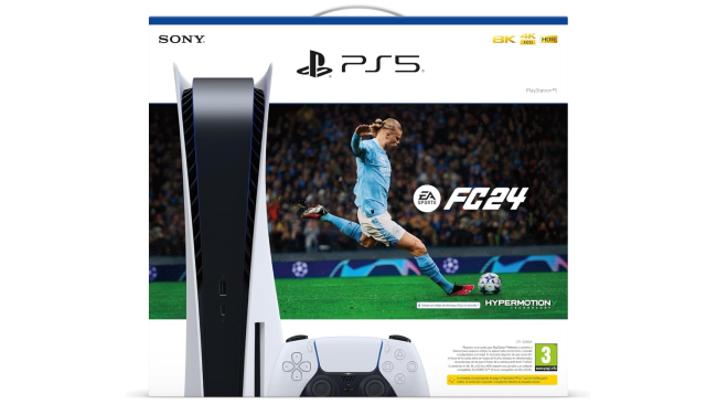 PlayStation 5 con el 'EA Sports FC 24'