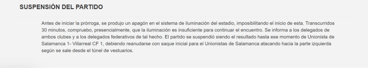 Acta del Unionistas - Villarreal