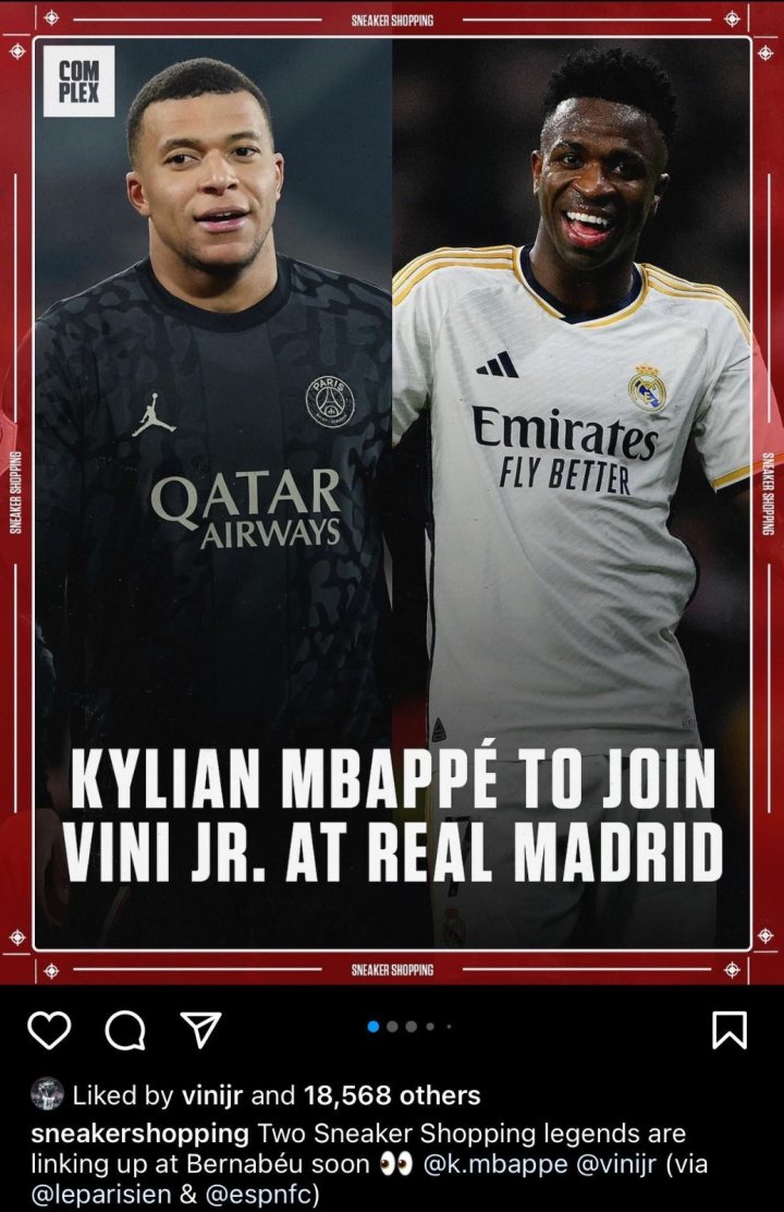 A Vinicius le gustaría jugar con Mbappé