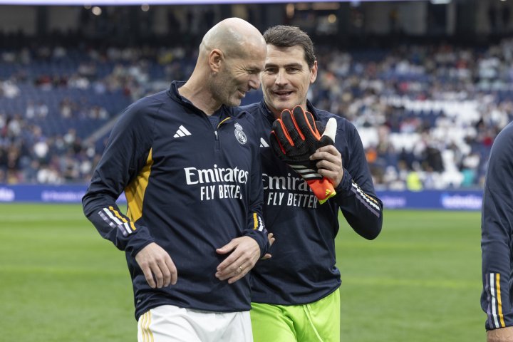 Zidane y Casillas