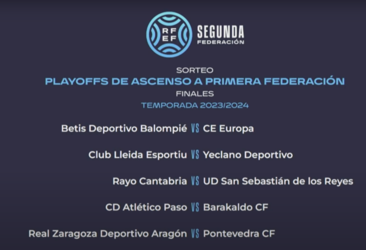 Los enfrentamientos de ascenso a la Primera RFEF