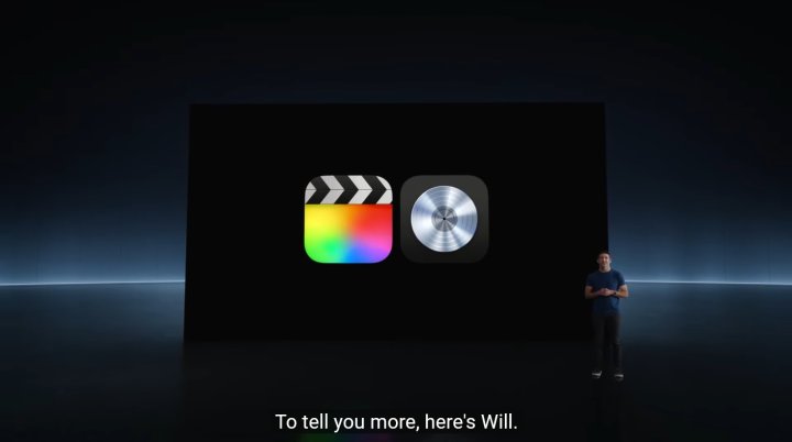 Apple iPad Pro final cut pro