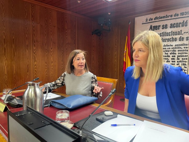 Francina Armengol, este viernes en la comisión de investigación del ‘caso Koldo’ en el Senado