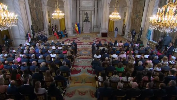 Presentación de los ciudadanos condecorados