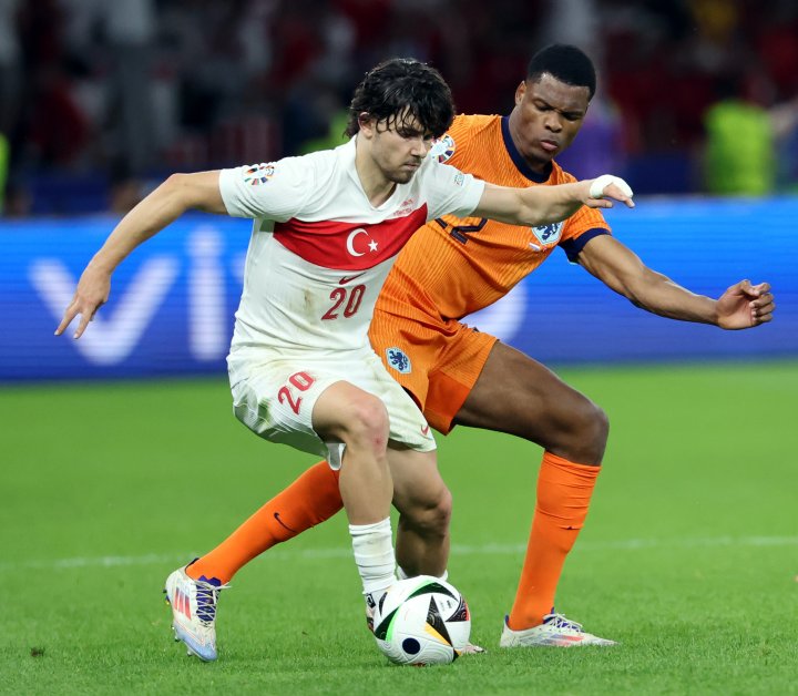 Ferdi Kadioglu, durante el partido de Turquía ante Países Bajos