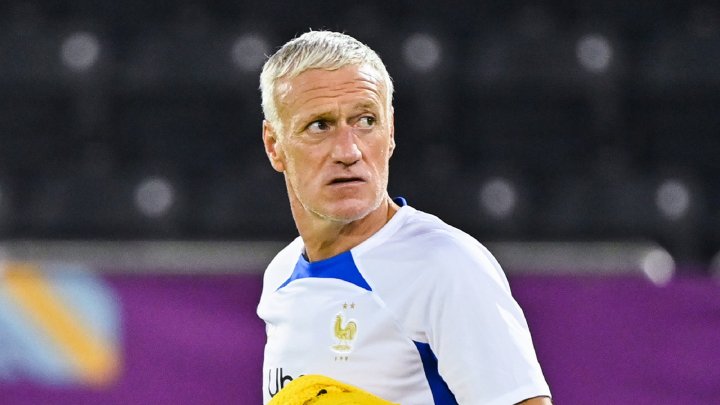 Deschamps durante la Eurocopa