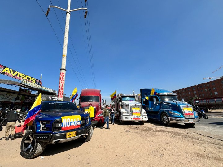 Protestas en Bogotá