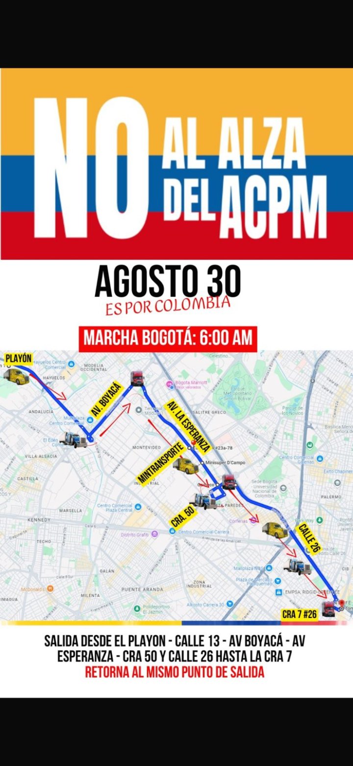 Marcha Nacional de Transportadores