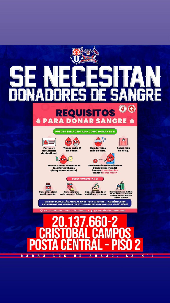 Solicitan donantes de sangre para Cristóbal Campos