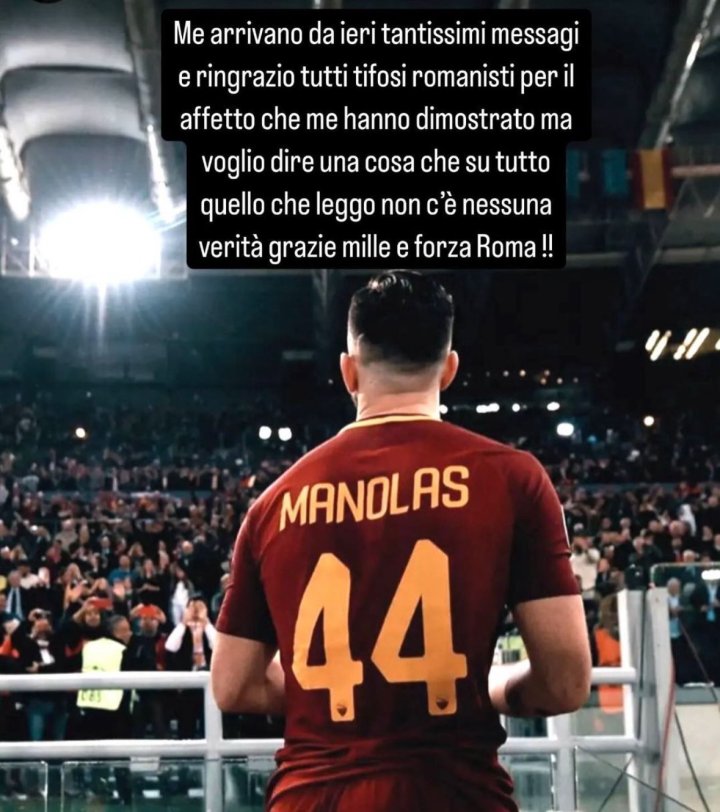 Manolas desmiente su vuelta a la Roma