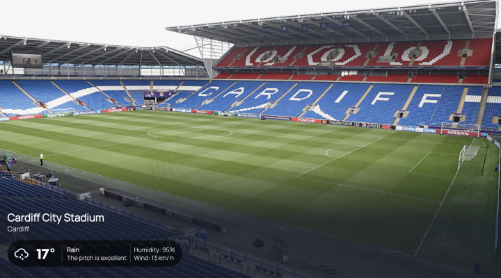 El Cardiff City Stadium albergará el encuentro