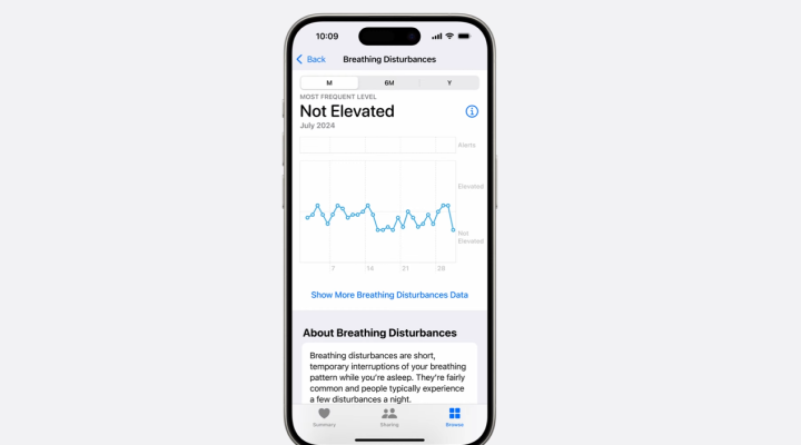 Apple ayudará a identificar la apnea del sueño 