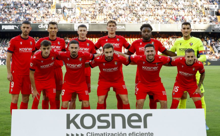 La foto inicial de Osasuna