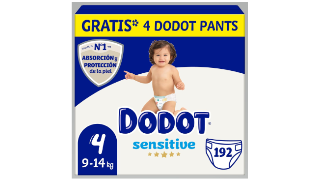 Pañales Dodot Bebé Sensitive