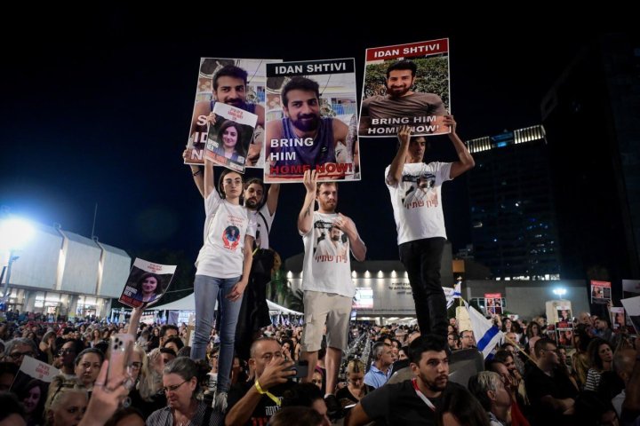 protestas contra Netanyahu