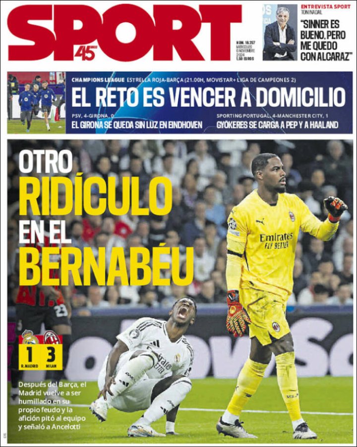 Portada de Sport