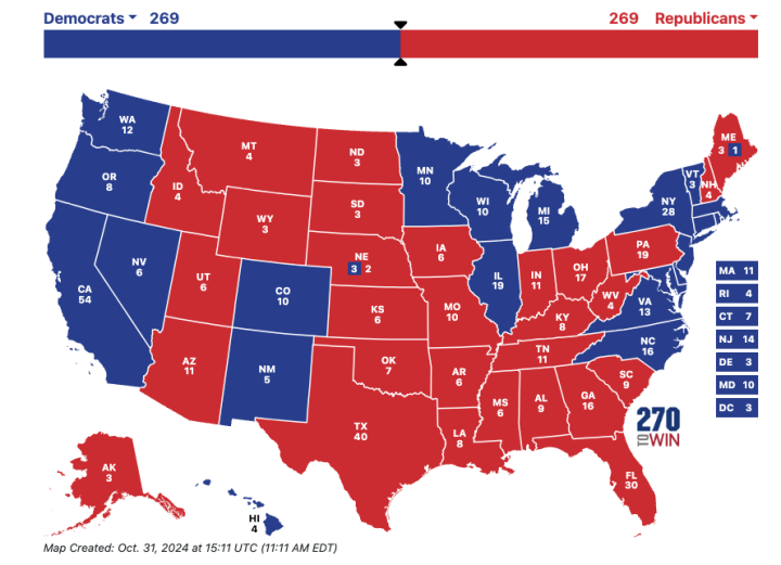 Electoral College 269