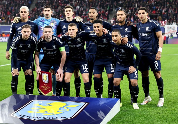 La foto inicial del Aston Villa