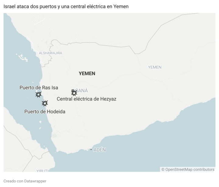 Los hutes aseguran que los ataques israeles sobre Yemen no quedarn impunes