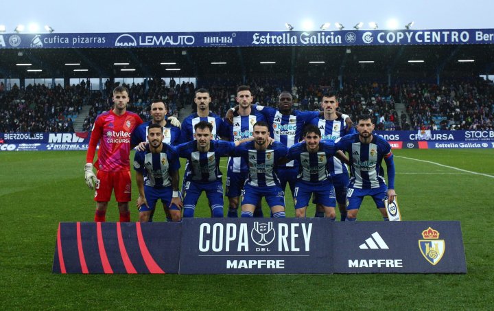 La foto inicial de la Ponferradina