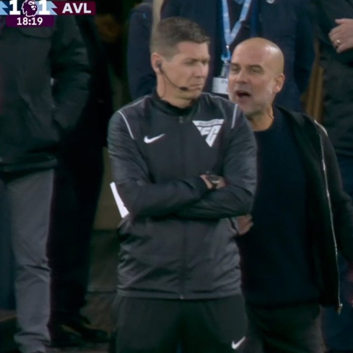 Protesta de Guardiola