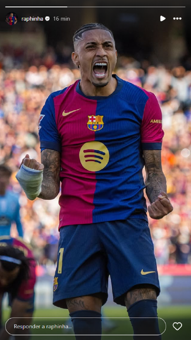 La garra de Raphinha antes del Cl¨¢sico