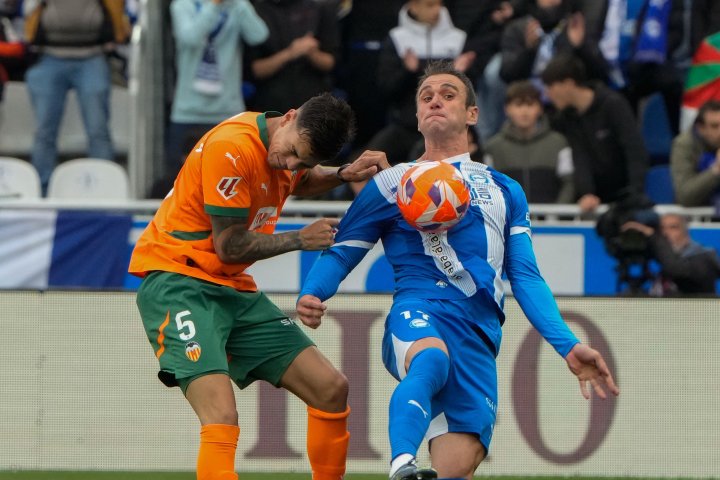 Barrenechea ante el Alav¨¦s