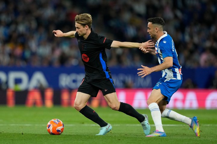 Frenkie de Jong y Edu Exp¨®sito