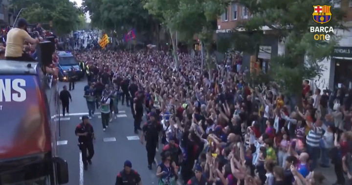 Aficionados del Barcelona