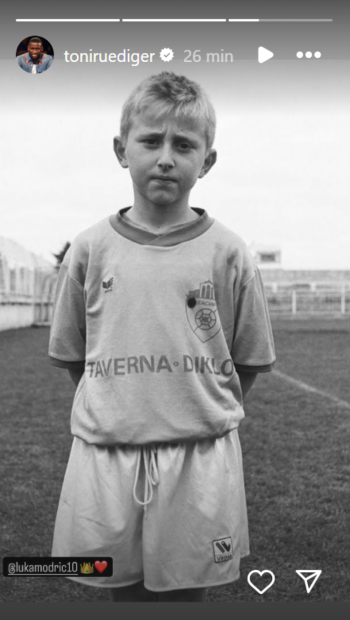 Modric, de ni?o