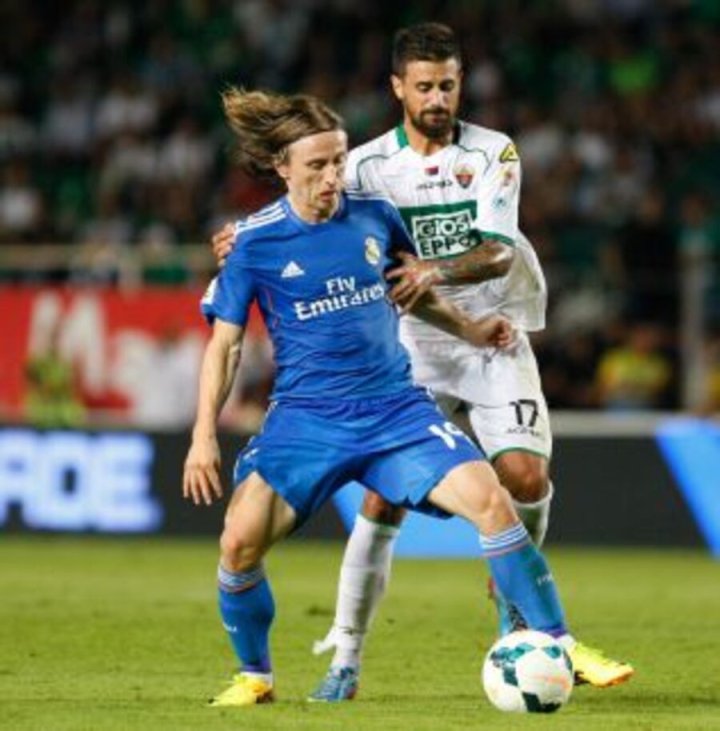 Modric y Javi M¨¢rquez