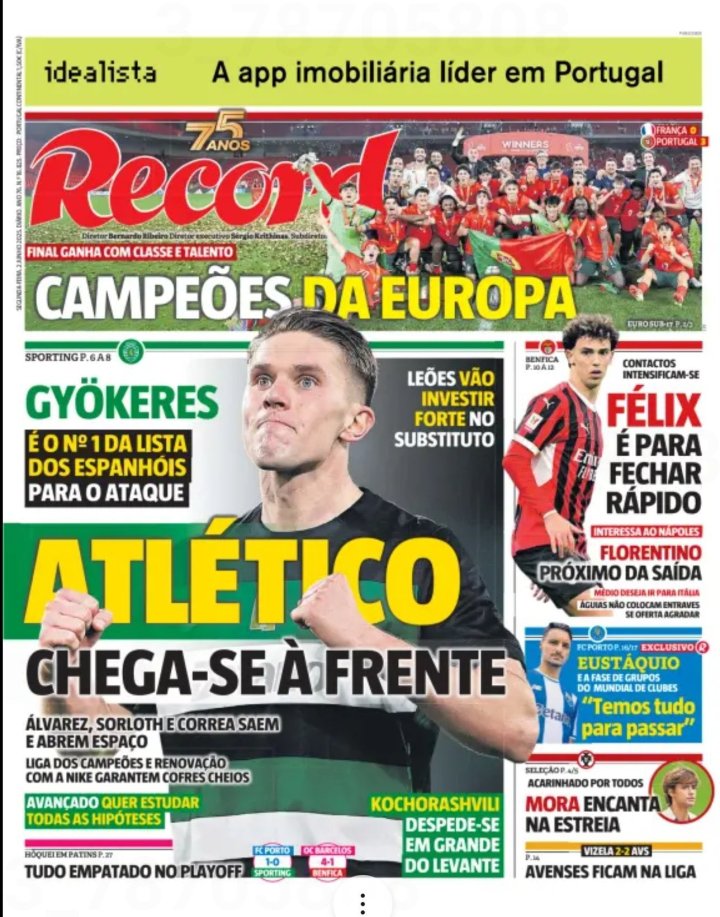 El Atl¨¦tico avanza por Gy?keres?