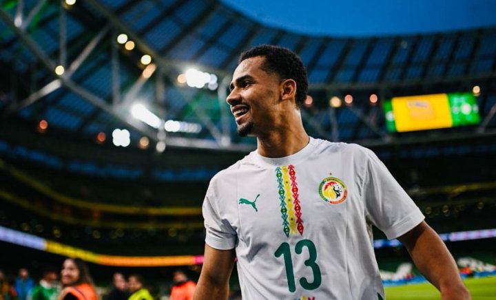 Ndiaye, jugador de Senegal