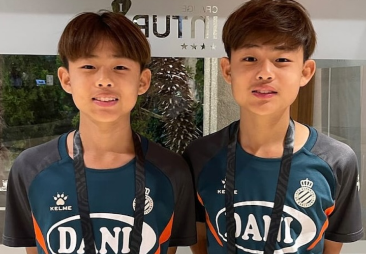 Lee Dae-han y Lee Min-guk