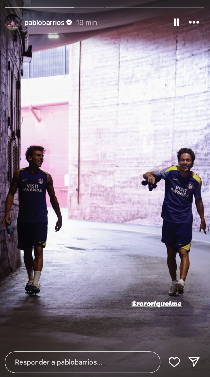 Pablo Barrios y Riquelme est¨¢n listo para ver al PSG