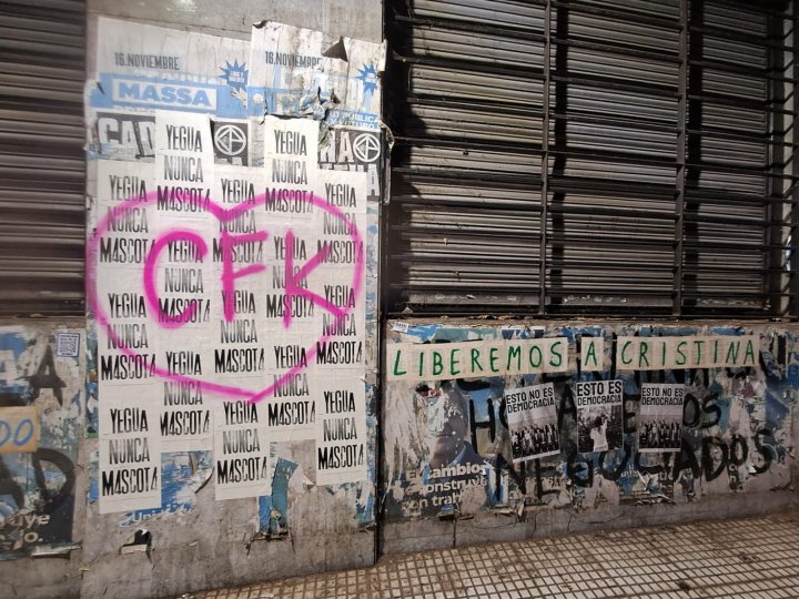 Mensajes para Kirchner de sus seguidores