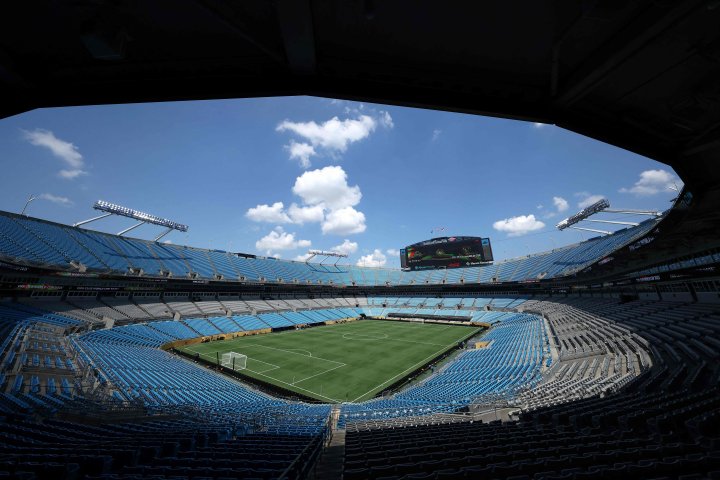 ?M¨¢xima expectaci¨®n en las inmediaciones del Bank of America Stadium!