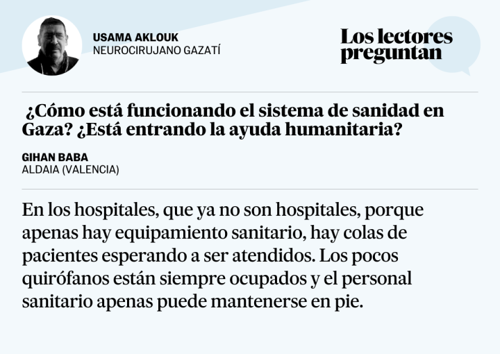 Pregunta de la lectora Gihan Baba desde Aldaia (Valencia)