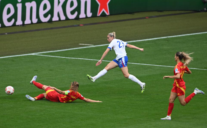 La imagen del partido hasta el momento