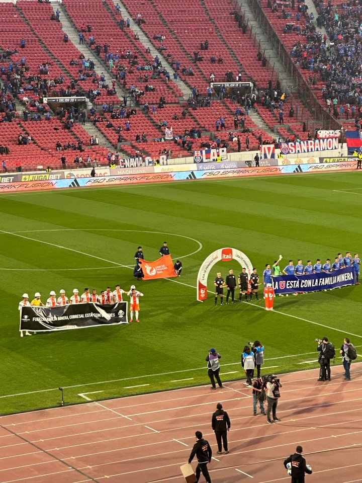 Hermoso homenaje en el Estadio Nacional