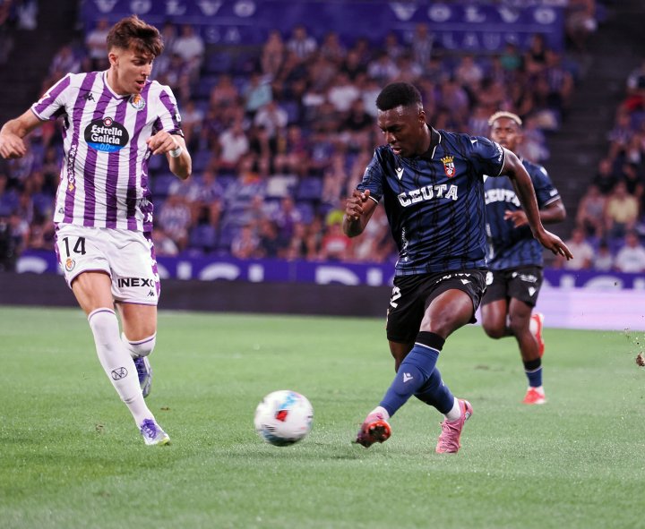 El Ceuta no puede con el Valladolid