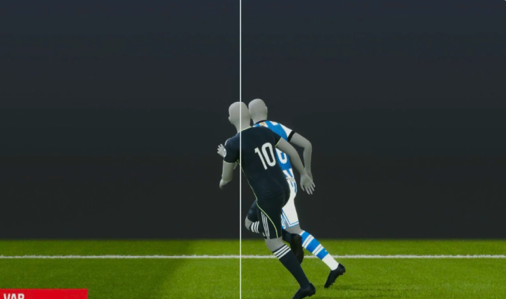 Más imágenes del gol anulado a Güler