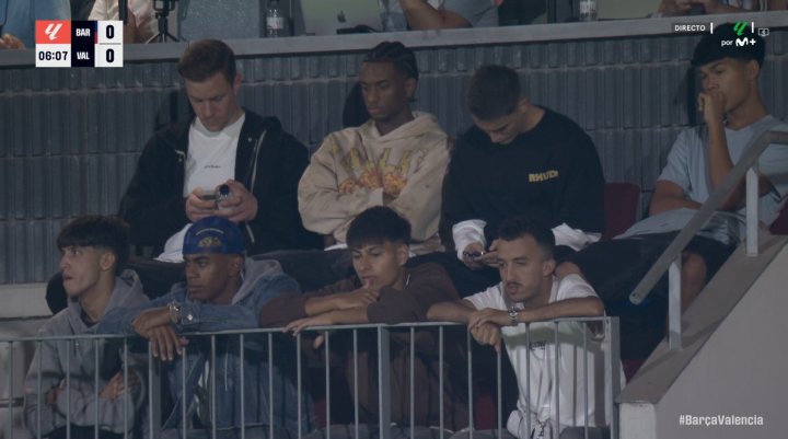 Jugadores del Barça