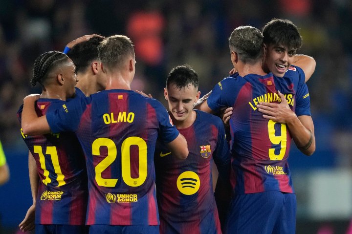 Jugadores del Barcelona