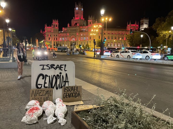 Tráfico restablecido en Madrid