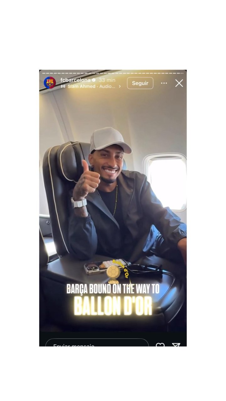 El Barça, rumbo a la Gala del Balón de Oro