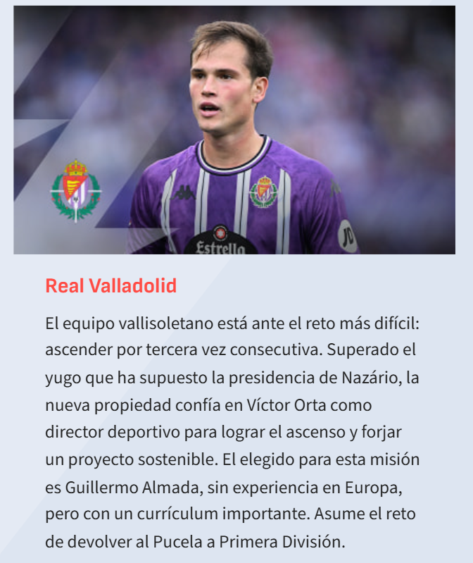 Y otro 'trocito' de la Guía Especial de AS: Real Valladolid