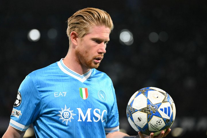 De Bruyne, el mejor en el Nápoles